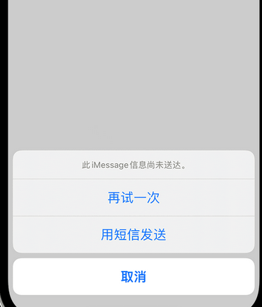 泽库apple维修iPhone上无法正常发送iMessage信息