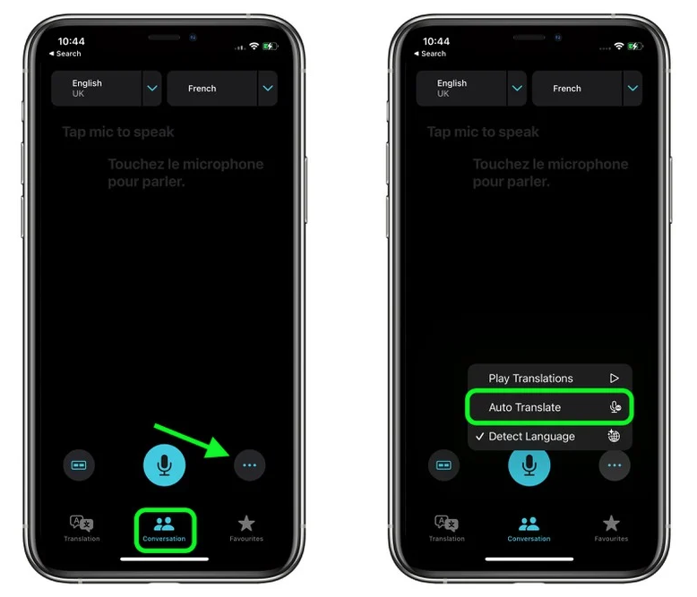 泽库苹果手机维修分享iOS 15 “翻译” App 新改进 