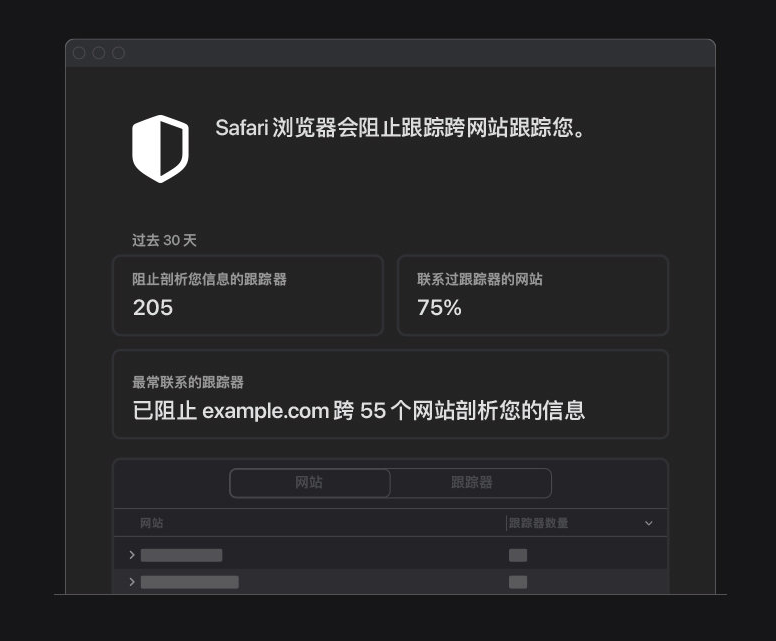 泽库苹果手机维修分享如何在 Safari 浏览器中查看和打开隐私报告 