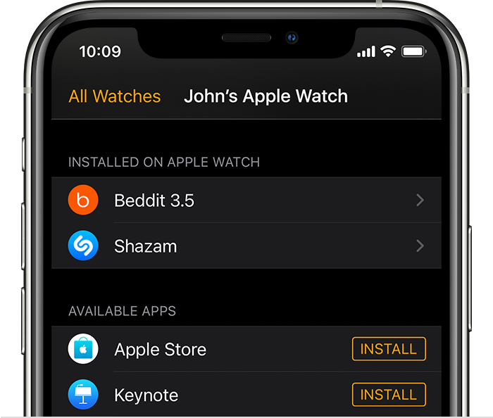 泽库苹果手机维修分享如何在 Apple Watch 上下载应用 